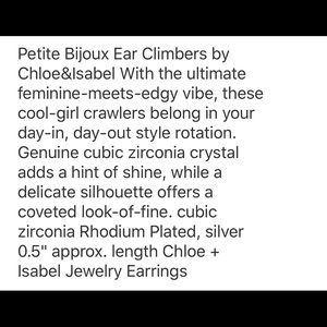 Chloe + Isabel Jewelry - Petit Bijoux Rose Gold Ear Climbers Chloe + Isabel Jewelry - Petit Bijoux Rose Gold Ear Climbers